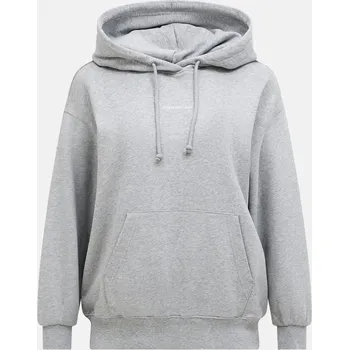 Dámská mikina MIKINA PEAK PERFORMANCE W ORIGINAL TERRY HOOD MED GREY MEL