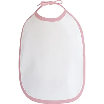 Bryndák Link Kids Wear Dětský bryndáček X952 White-Babypink one size
