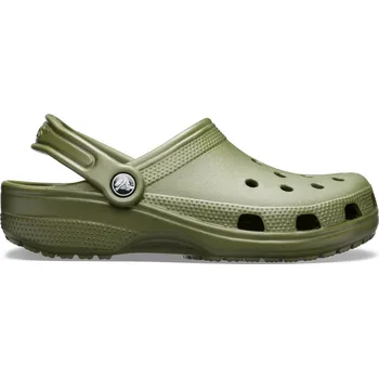 Dámské pantofle Bačkory a přezůvky z Crocs - Classic Clog - olivová