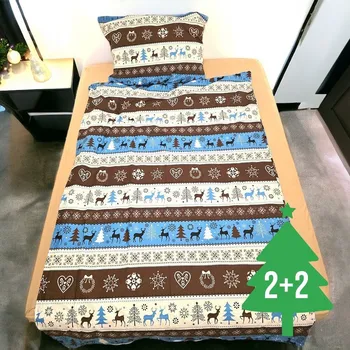 Povlečení Bavlněné povlečení DEMIA QUOSE 4-dílna sada 140x200 cm