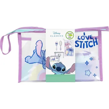 Kosmetická taška Kosmetická taštička s hřebenem a ručníkem Lilo & Stitch Anywhere