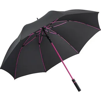 Deštník Fare Deštník FA2384 Black-Magenta 130 cm