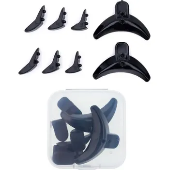 Silikonové podložky na řasy 1 pár 3 velikosti Proti vypadávání řas Trvalá tyčinka Protiskluzová rozpěrka Opakovaně použitelný nástroj černá