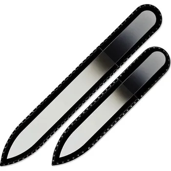 Přípravek na nehty Mont Bleu Sada 2 barevných skleněných pilníku R-MS12