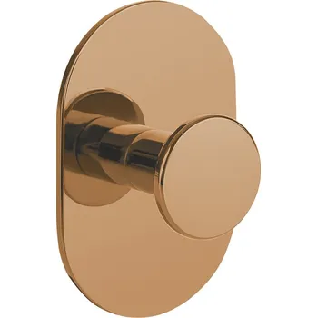 Věšák Laveo Koupelnový háček Miri - ALM_811S, růžové zlato lesk