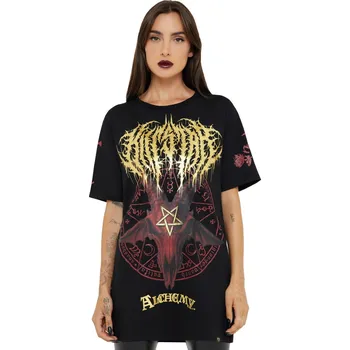 Pánské tričko tričko unisex - Baphomet Zisurru - KILLSTAR - KSRA013349 - 4XL