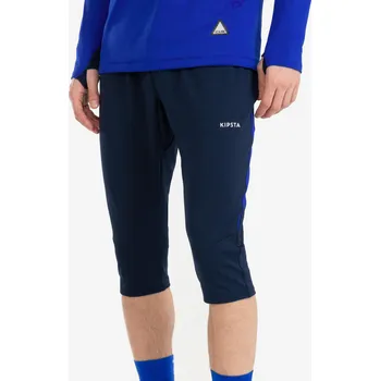 KIPSTA Fotbalové 3/4 kalhoty CLR XS / W27 L33 MODRÁ