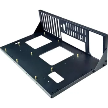 USB hub Ocelový rám na otevřenou PC skříň 44 x 26,5 x 12,8 cm Testovací bench case Stojan pro základní desku Grafickou kartu Chlazení