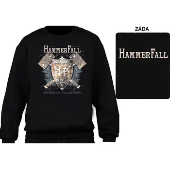 Pánská mikina Hammerfall - mikina bez kapuce M