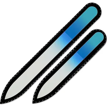 Přípravek na nehty Mont Bleu Sada 2 barevných skleněných pilníku R-MS21