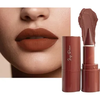 Rtěnka Matná rtěnka a tužka na rty 2v1 3 g Kosmetická pomůcka na líčení Zvýraznění rtů Jemná textura Dlouhotrvající make-up 76,5 x 26 mm 4