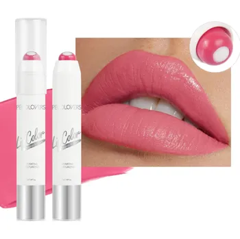 Rtěnka 2v1 matná voděodolná rtěnka a hydratační balzám 3 g Dlouhotrvající make-up Odolná proti rozmazání Výživa a péče o rty 5