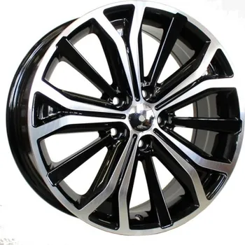 Alu kolo Alu kola Racing Line BK591, 17x7 5x108 ET46, černá + leštění