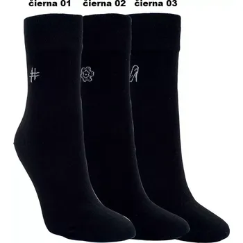 Dámské punčochy Dámské ponožky Zoe - 35-38 / černá (03)