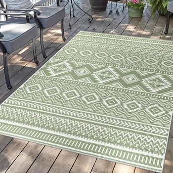 Koberec Šněrkový koberec PALM 3522 - zelený Rozměr koberce: 200x290cm