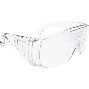 Dentální hygiena Ochranné brýle z plastu pro zubní laboratoř a bělení zubů s ochranou proti UV světlu a vytvrzovacímu světlu stomatologické použití bílá