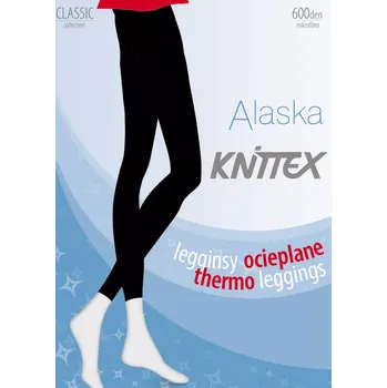 Dámské punčochy Dámské termo legíny Alaska 600 DEN - 2 (S) / grafitová