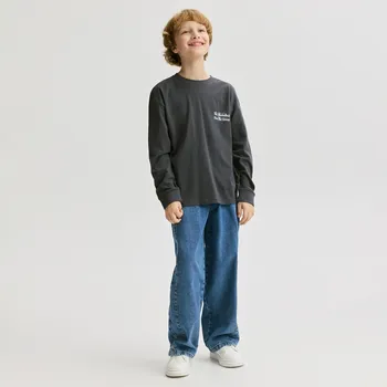 Chlapecké džíny Reserved - Relaxed džíny s klíčenkou - modrá - 994FN-55J - 994FN-55J-116