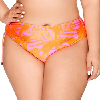 Dámské plavky Spodní díl plavek 214 orange - AVA oranžová 3XL