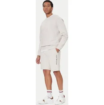 Pánské kraťasy Tommy Hilfiger Sportovní kraťasy UM0UM03452 Écru Relaxed Fit M