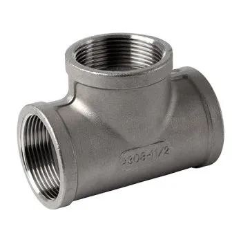 Fitinka T-kus F/F/F, 1.4408, ISO 228-1G, BSP, 1/8"