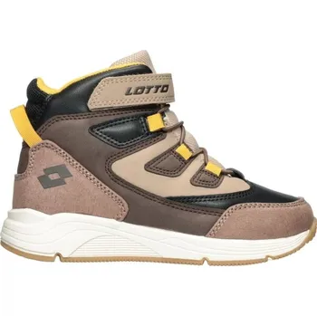 Chlapecká obuv Dětská zimní obuv Lotto KALISTO 33 Hnědá, Černá, Žlutá, Béžová