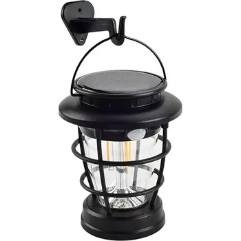 Žárovka Verk 12375 Solární LED lampa s pohybovým senzorem a USB nabíjením 3v1