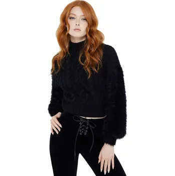 Dámský svetr svetr dámské - Shadow's End - KILLSTAR - KSRA013729