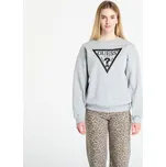 Mikina GUESS Ls Triangle Glitter Sweatshirt Grey L