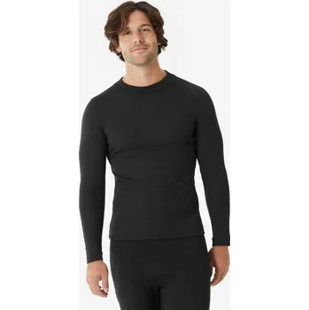 Pánské tričko WEDZE Pánské spodní lyžařské tričko 100 2XL ČERNÁ