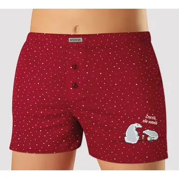 Trenýrky Trenýrky Andrie PS 5933 Barva: Červená, Velikost: 2XL