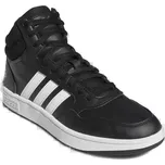 Pánská rekreační obuv ADIDAS-Hoops 3.0 Mid M core black/cloud white/grey six Černá 46 2/3