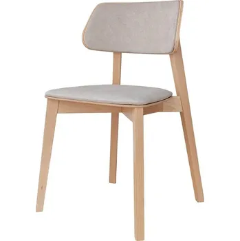 Jídelní židle Buková židle CODE čalouněná béžová