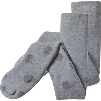Dámské punčochy lupilu® Dětské pletené punčochové kalhoty s BIO bavlnou, 2 kusy (šedá, 62/68)
