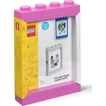 úložný prostor na hračky LEGO® Fotorámeček růžová