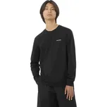 alomon Chest Logo LS Tee M LC2525700 - deep black XL