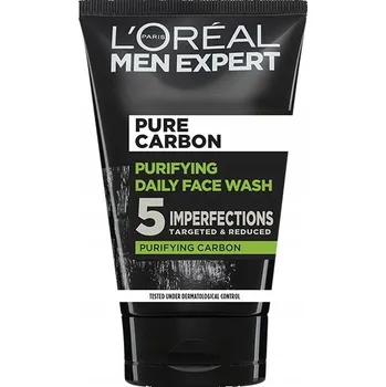 Pleťový krém Loreal Men Expert Pure Carbon Hydratační Gel Na Mytí Obličeje 100ml 6816