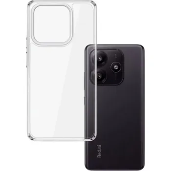 Silikonový kryt pro Xiaomi Redmi Note 14 5G - Průhledný