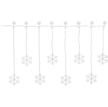 Vánoční dekorace LIVARNO home Světelný LED závěs (sněhová vločka, teplá bílá)