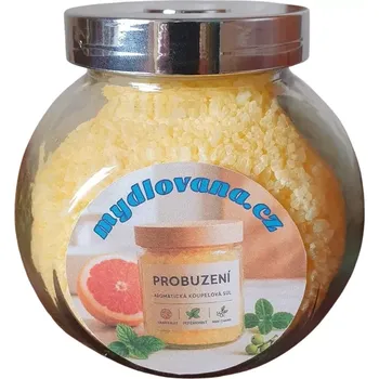 Koupelová sůl AW Aromatics Aromaterapeutická sůl s esenciálními oleji Probuzení 500 g - Typ balení: Skleněná dóza