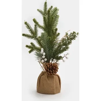 Vánoční dekorace Sinsay - Vánoční dekorace ve tvaru stromečku - bílá - 479HE-00X - 479HE-00X-ONE