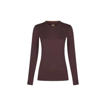 Icebreaker Wmns Merino 200 Oasis LS Crewe,Java