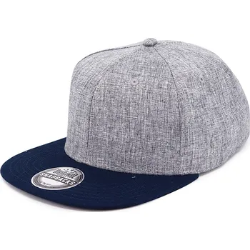 Čepice Cofee Čepice Snap melange Velikost: uni, Barva: šedá melírová/navy (14mgn)