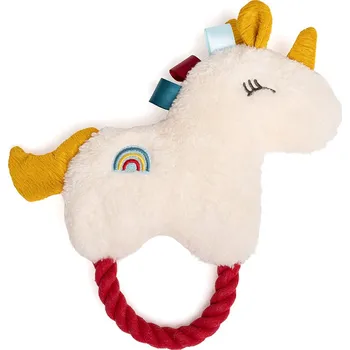 TIAKI plyšový jednorožec s lanem D21xŠ20xV5cm pro psy