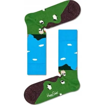 Pánské oblečení Happy Socks Ponožky Little House On The Moonland, vícebarevné, velikost 41-46