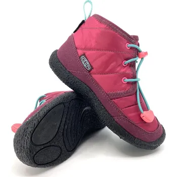 Dívčí zimní obuv Keen Howser II Chukka WP Beaujolais/ Pool blue 30, Vnitřní délka boty: 19,4 cm