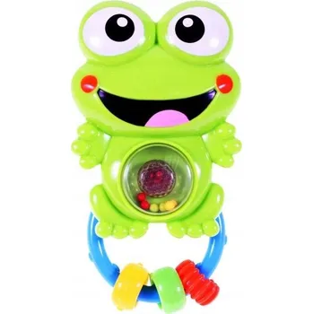 MUZIKÁLNÍ CHRASTÍTKO INTERAKTIVNÍ ŽABIČKA KOUSÁTKO ŽÁBA