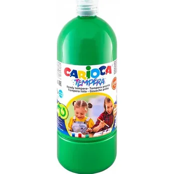 Vodová barva Temperové barvy Carioca zelená 1 ks 1000 ml
