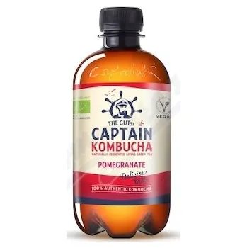 kombuchy The Gutsy Captain Kombucha granát.jablko BIO 400ml