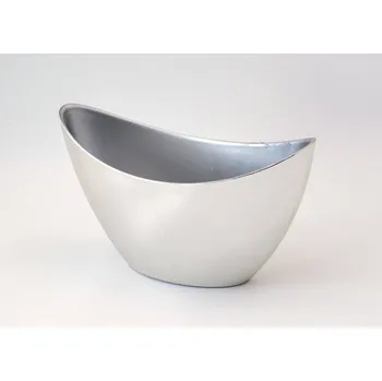 Aranžovací plastová gondola STŘÍBRNÁ